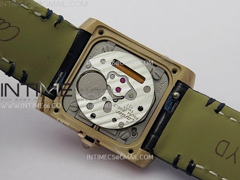 Tank Francaise Ladies 21.2mm Diamond Bezel RG 8848F 1:1 Best Edition Silver Dial on Black Leather Strap Ronda Quartz V2